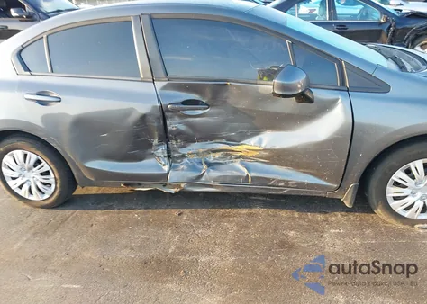 2013 Honda Civic Lx from USA, damaged, VIN 2HGFB2F49DH107934